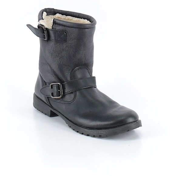 Topshop Shoes - Topshop ankle boot shearling with buckle